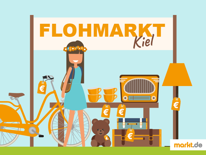 Informationen zum städtischen Flohmarkt in Kiel markt.de