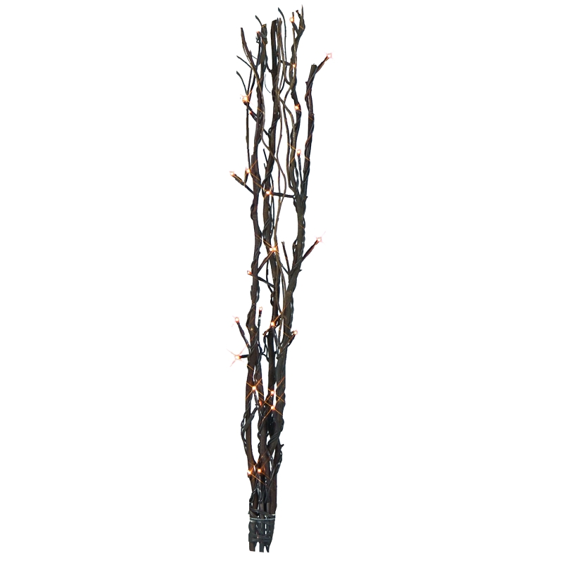 LED Deko Weidenzweige Willow Battery braun batteriebetrieb Timer