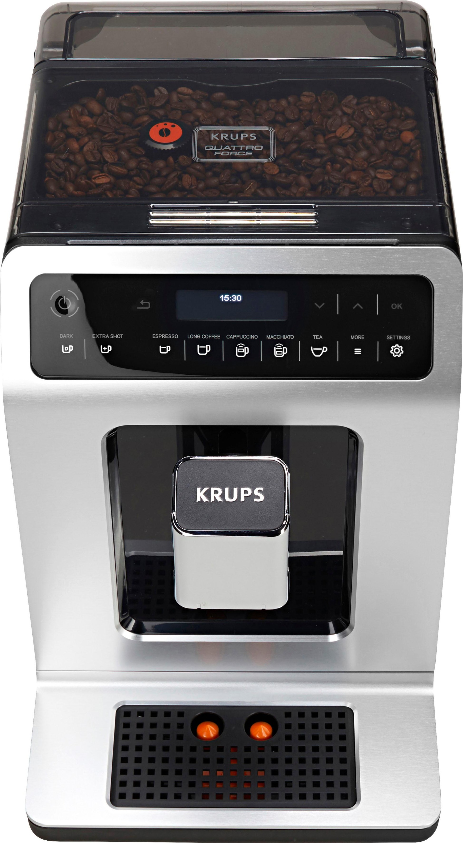 Krups Kaffeevollautomat »EA891D Evidence Metal EspressoVollautomat