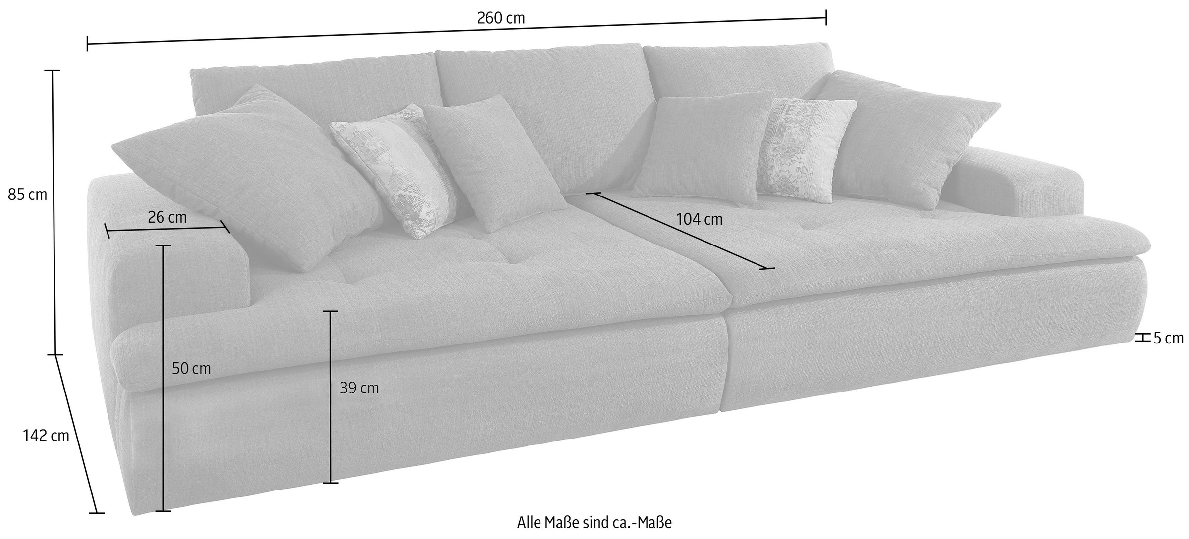 Nova Via BigSofa im OTTO Online Shop