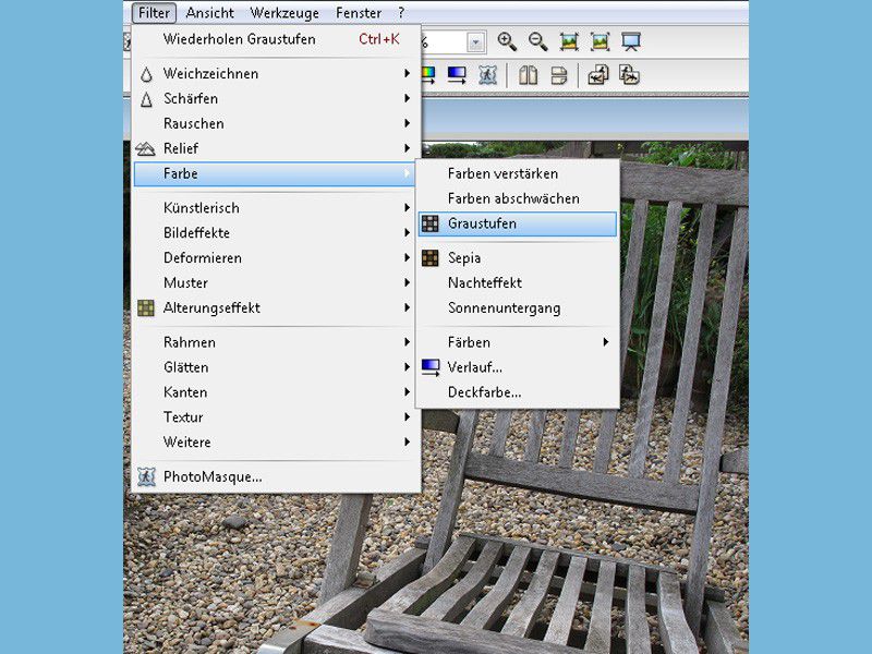Farbbilder in SchwarzweißFotos umwandeln PCWELT