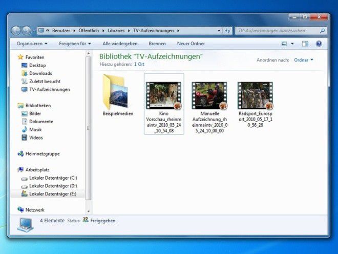 Gespeicherte Aufzeichnungen ansehen & bearbeiten PCWELT