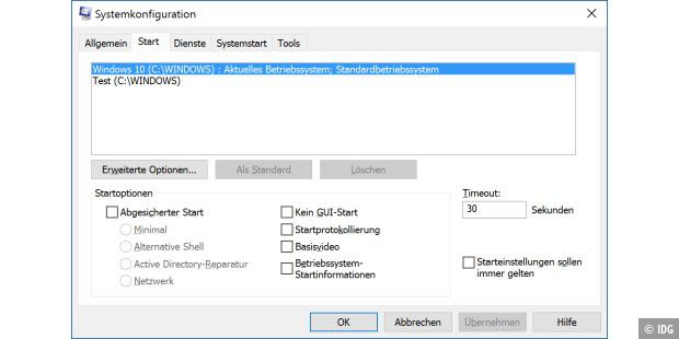 Windows 10 BootManager anpassen und reparieren PCWELT