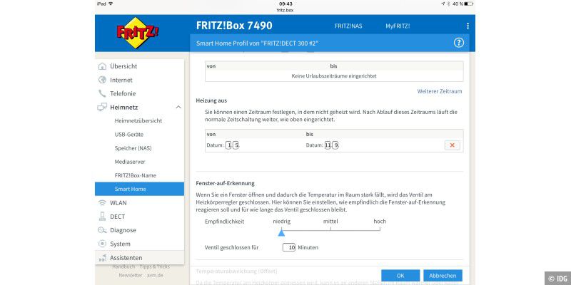 Fritzbox Steuert Zuhause Die Temperatur