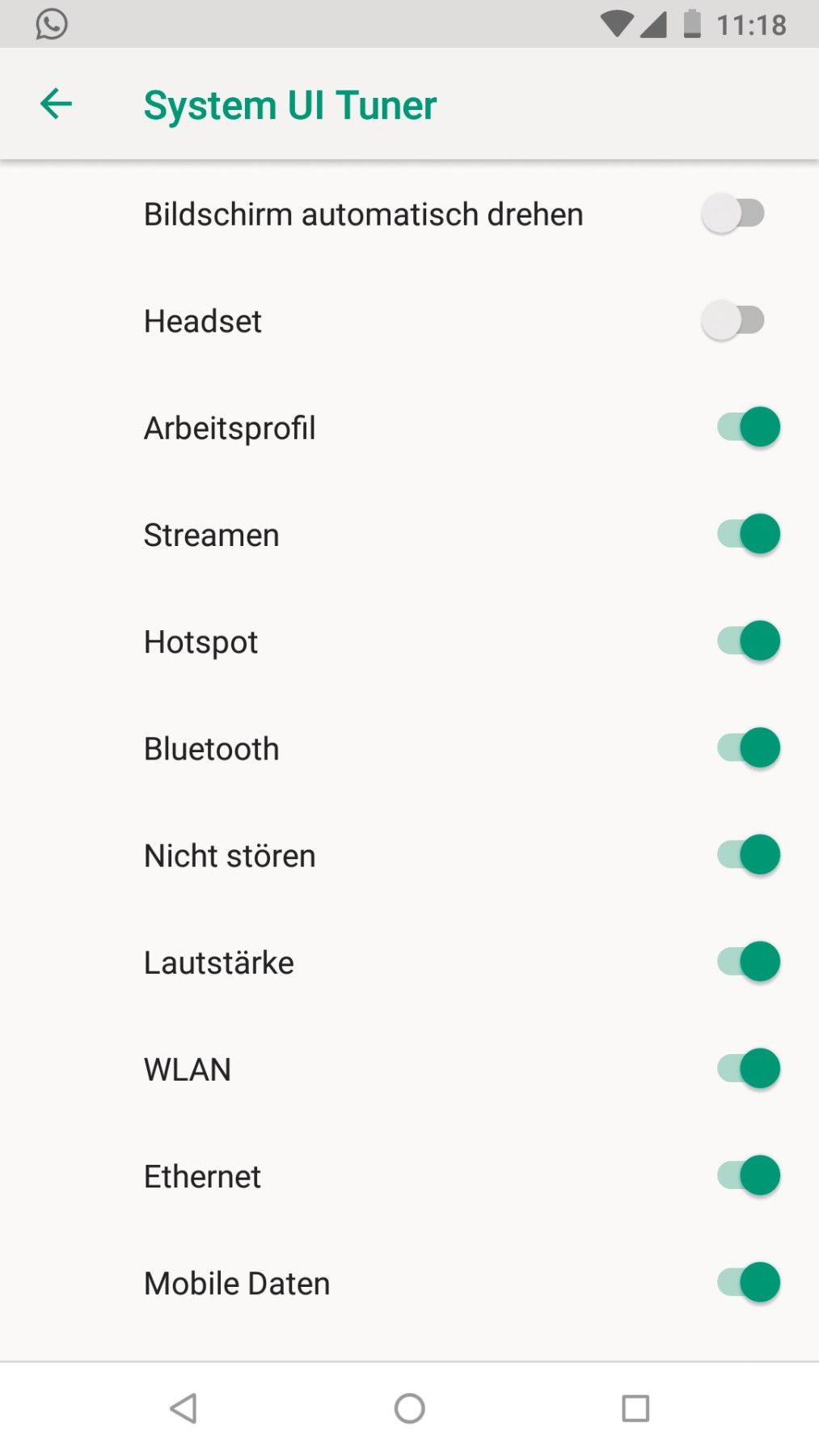 Statusleiste unter Android 8 anpassen PCWELT