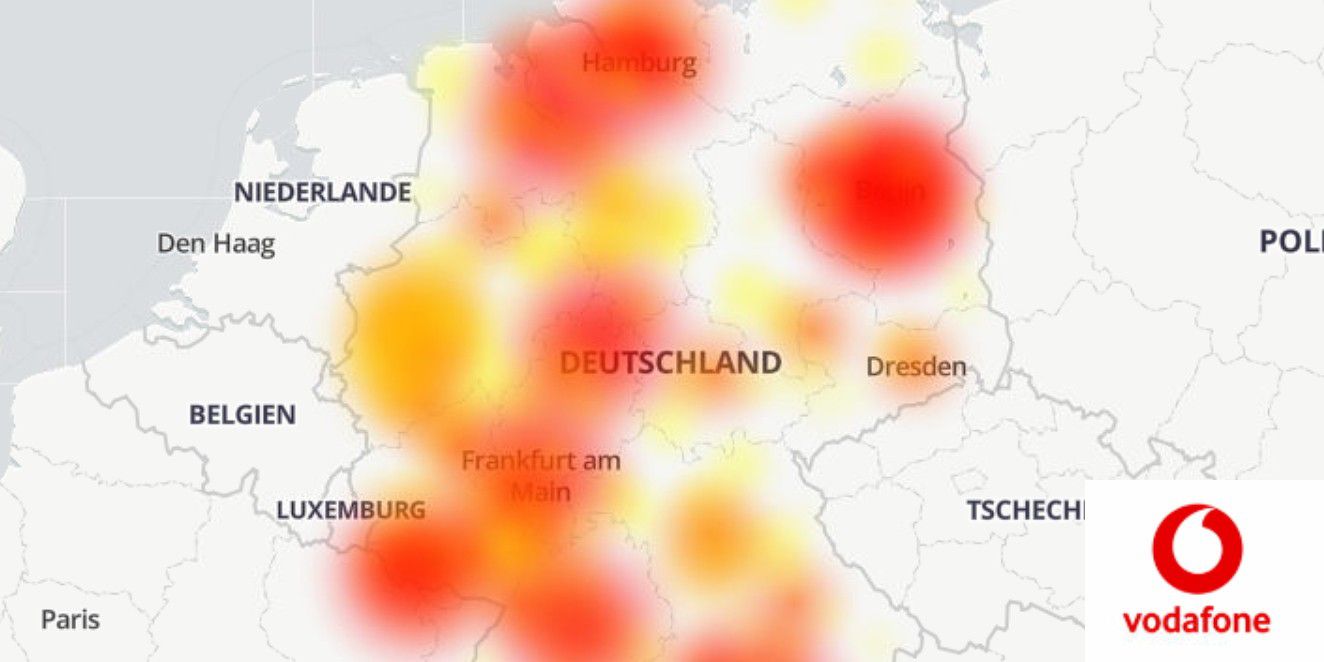 Vodafone dementiert massive bundesweite Störung PCWELT