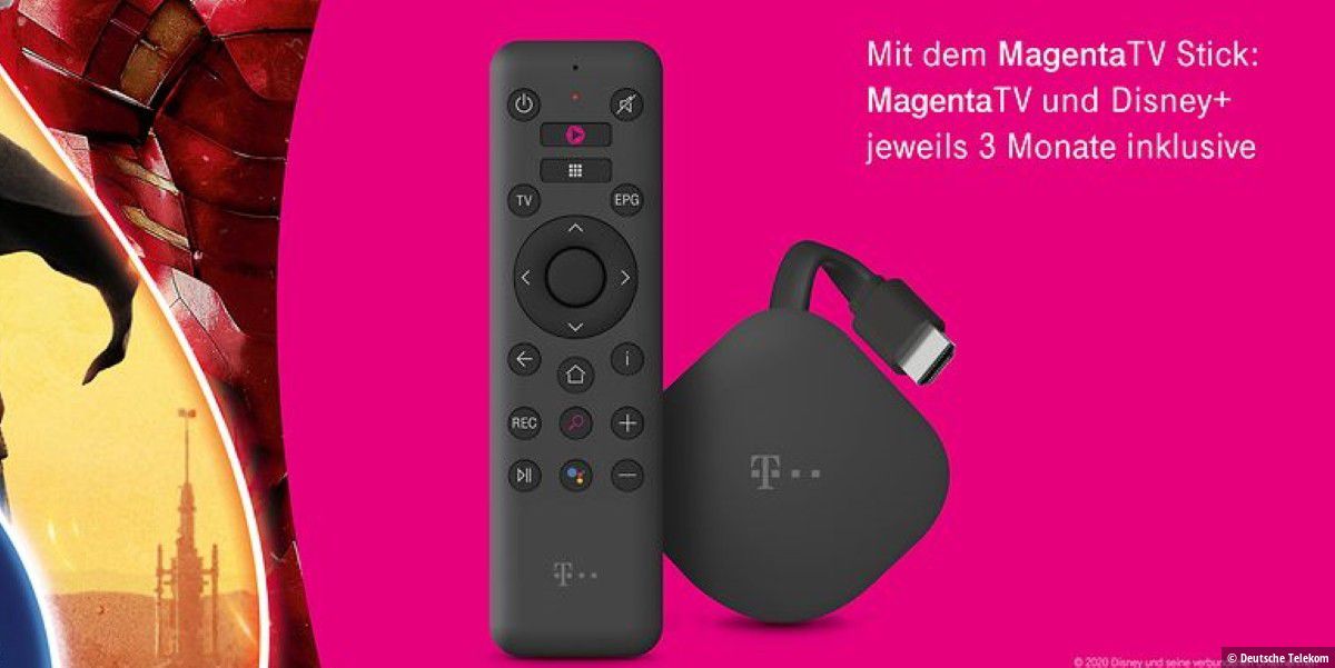 Neuer MagentaTVStick Inklusive 3 Monate MagentaTV & Disney+ PCWELT