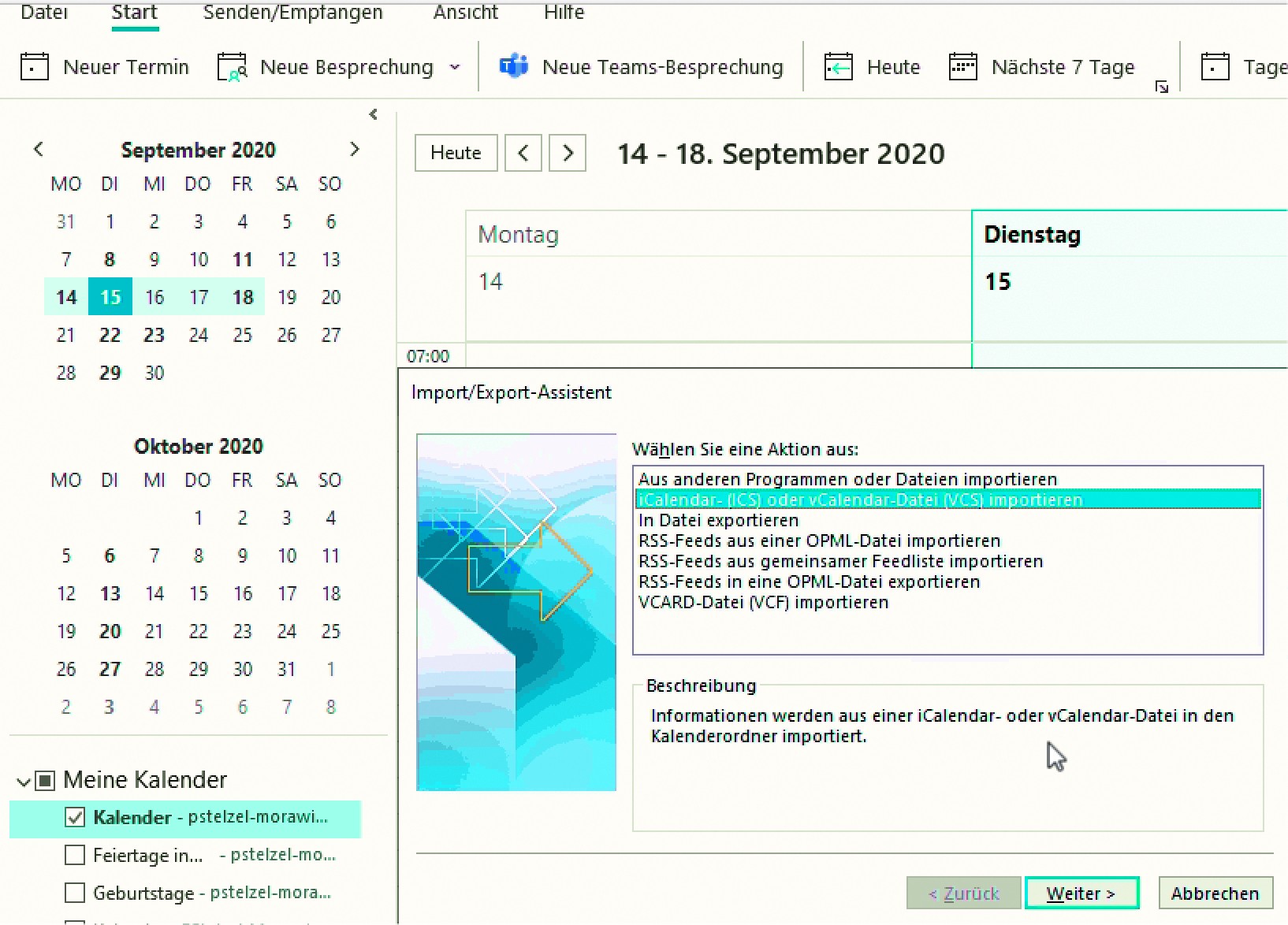Outlook: Ferientermine Importieren Und Am Pc Anzeigen - Pc-Welt