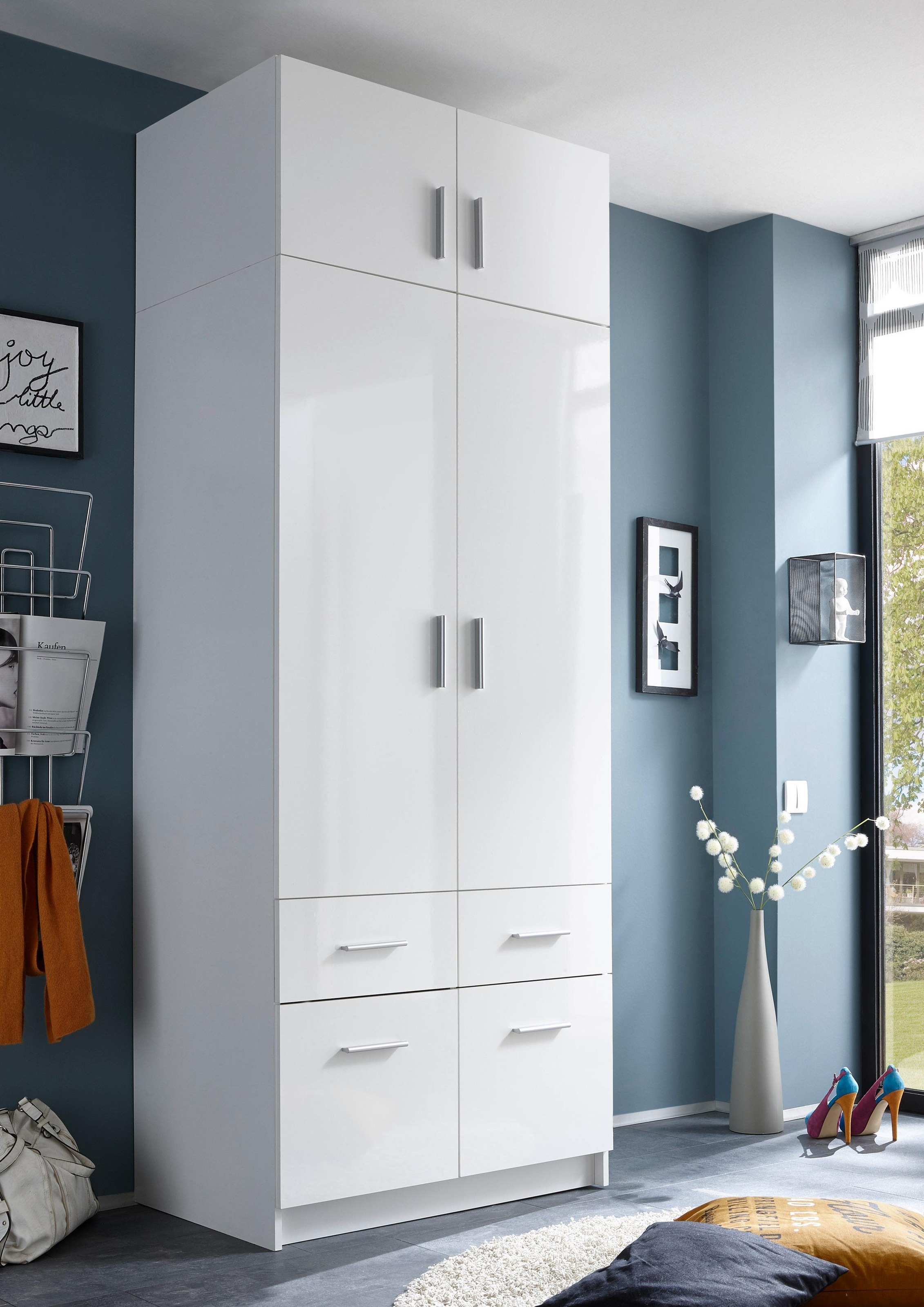 Schlafkontor Kleiderschrank »Hagen«, mit Aufsatz und
