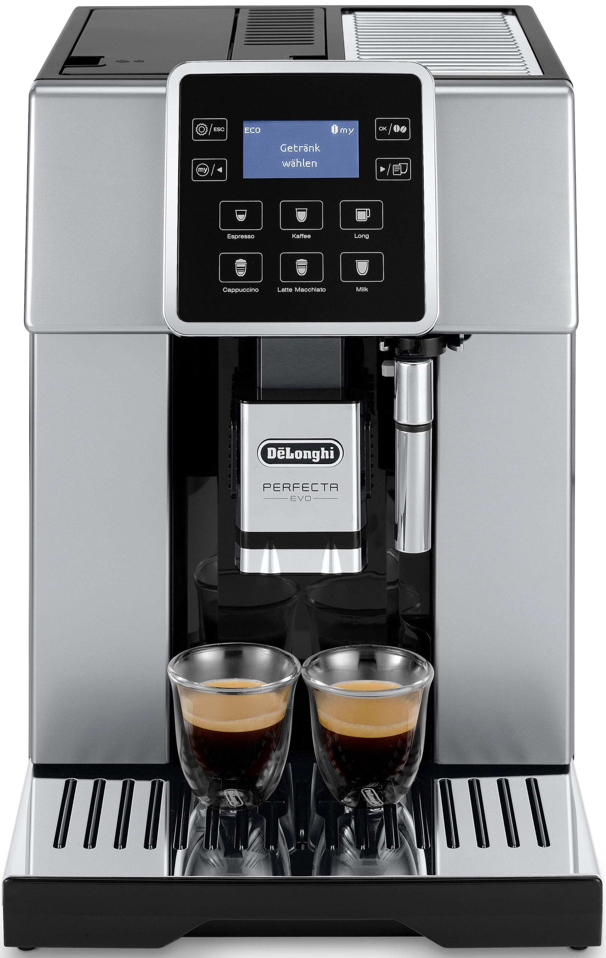 De'Longhi Kaffeevollautomat »ESAM 428.80.SB PERFECTA EVO«, inkl