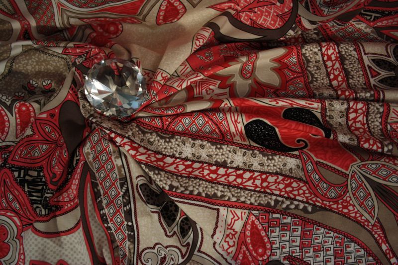 Sale 30 Jersey Viskose Koralle Stoff Meterware 0,5m