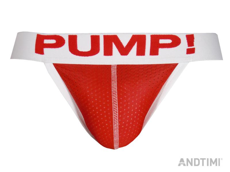 PUMP! Underwear PUMP! Neon Fuel Red Jock Jockstrap rot eBay