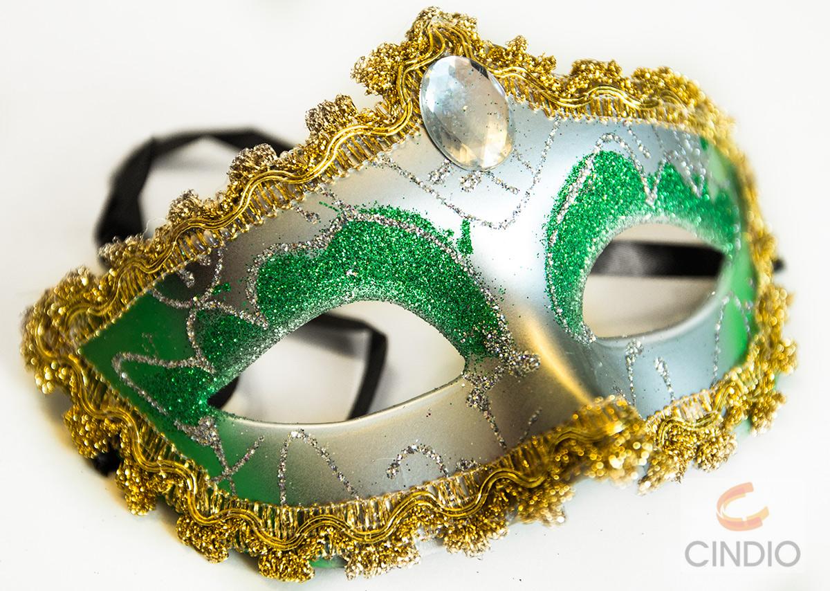 Masken venezianischer Stil Feder Maske Karneval Club