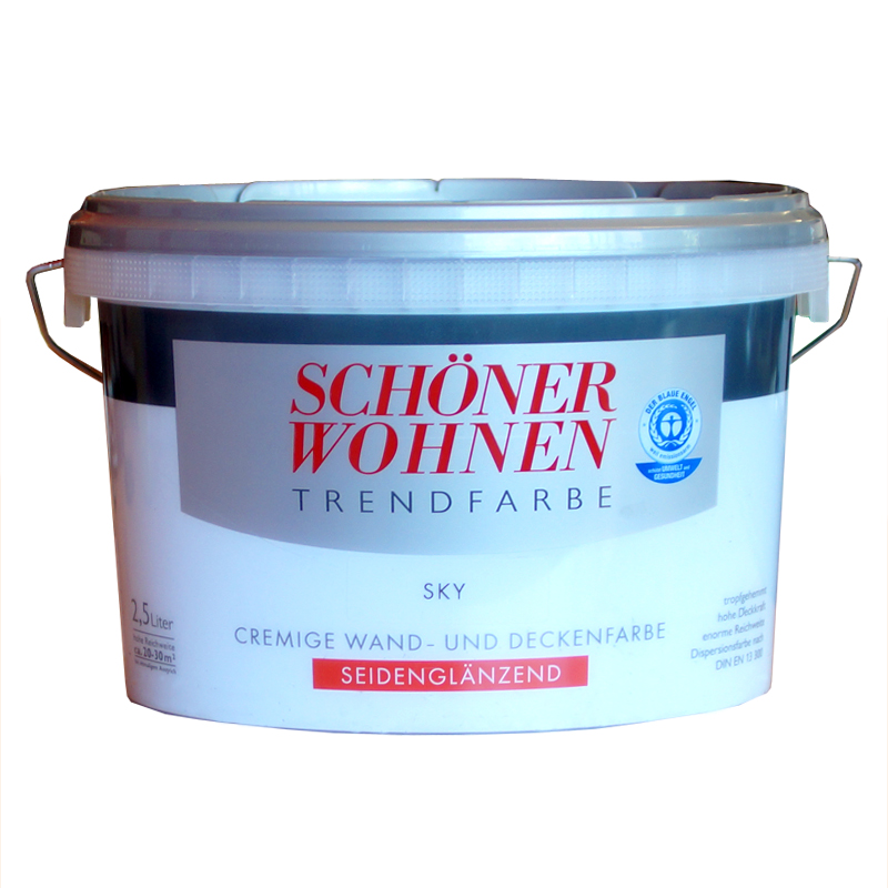 Schöner Wohnen Marken Trendfarbe matt seidenglänzend Farbe Wandfarbe