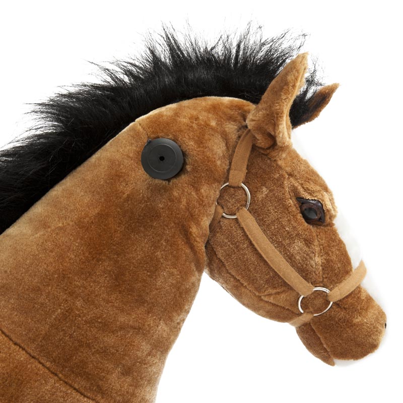 Reittier Pferd 100x35x104 Reitpferd Schaukelpferd Plüschtier