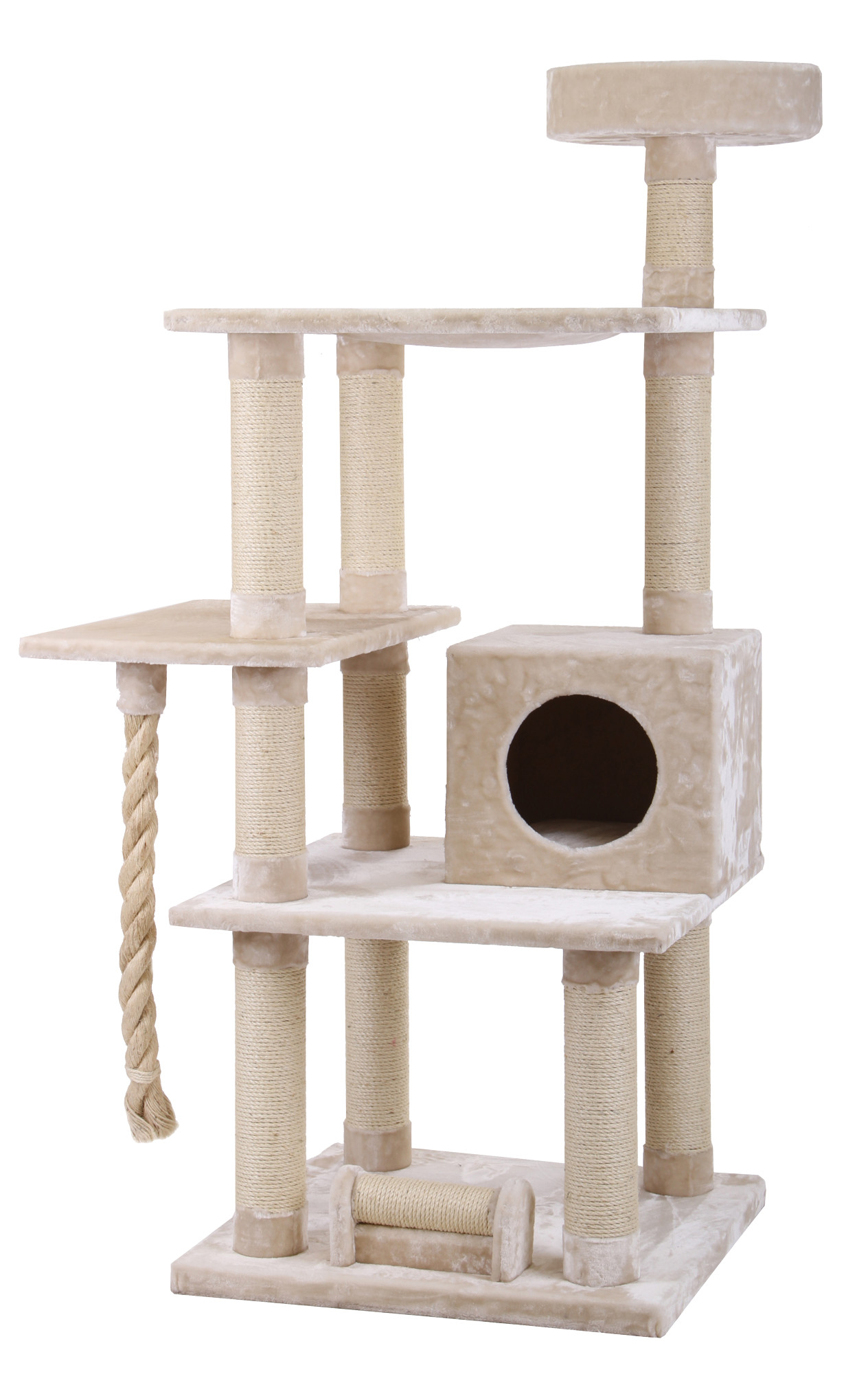 XXL Kratzbaum MAINE COON 2 beige speziell für große und
