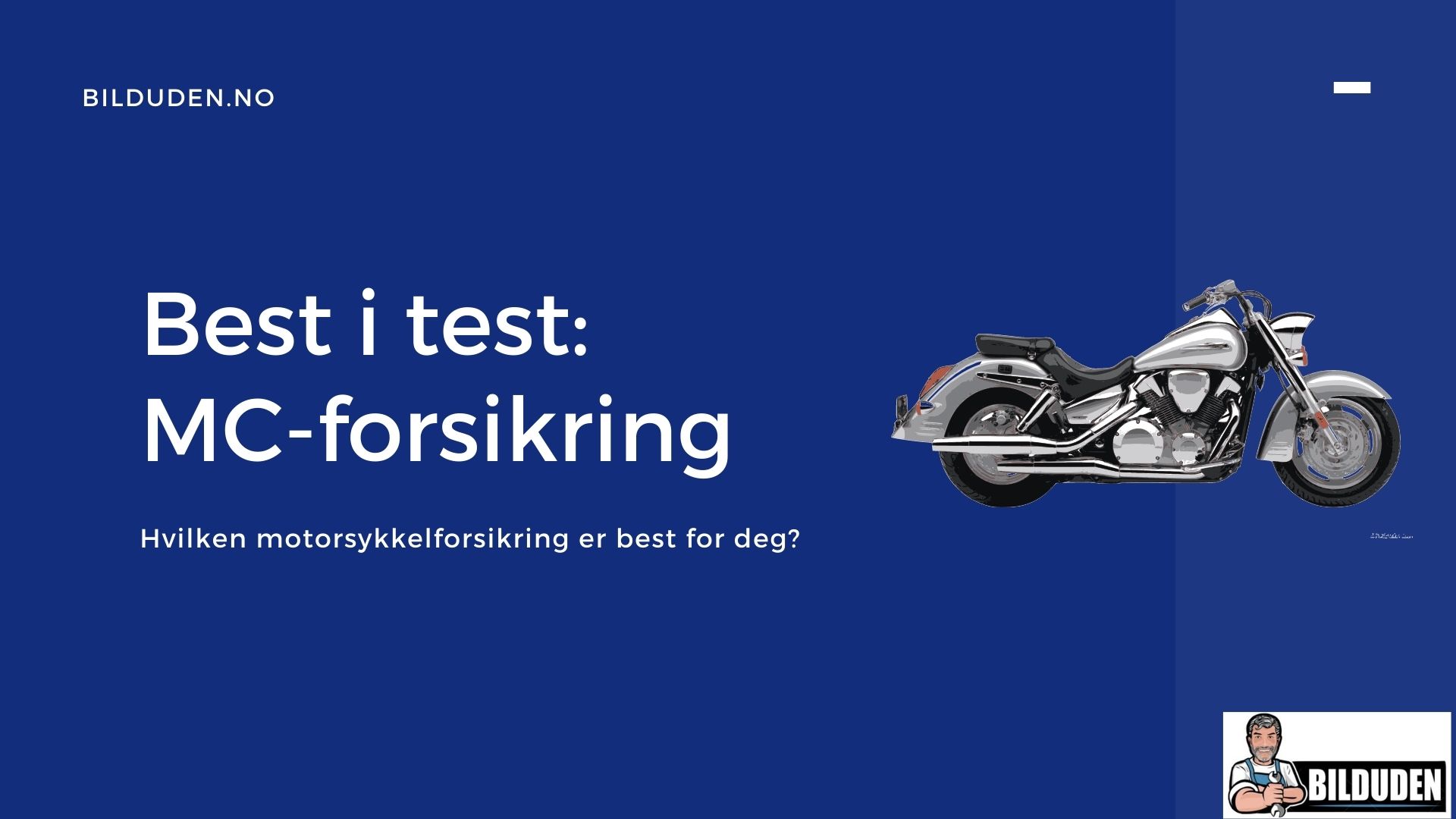 MCforsikring test 5 beste motorsykkelforsikring på markedet (2021)