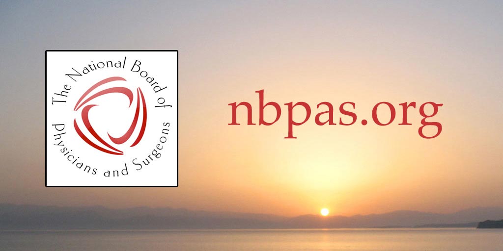 National Board of Physicians and Surgeons Rising to the Occasion
