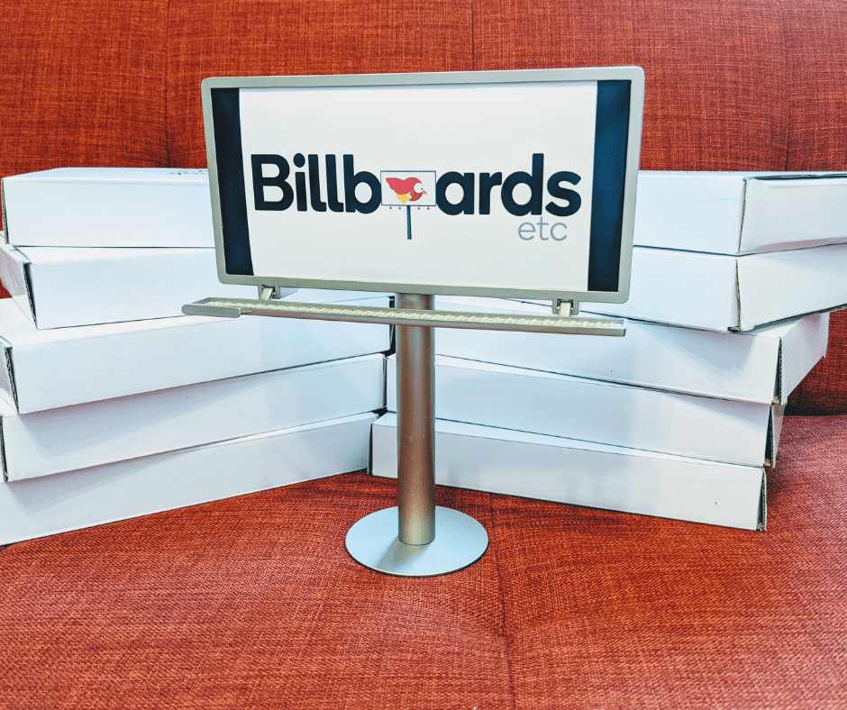 Mini Desktop Billboard Mini Billboard Billboards Etc. Inc.