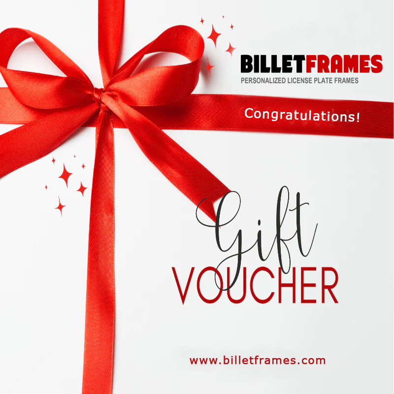 Gift Voucher Automotive Frame Billet Frames