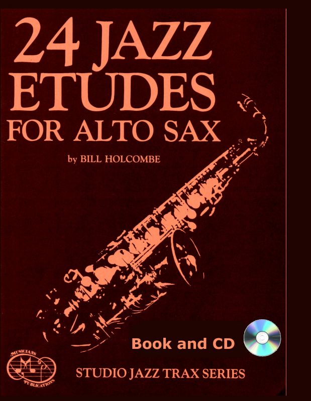 24 Jazz Etudes for Alto Saxophone (Book and CD) Musicians