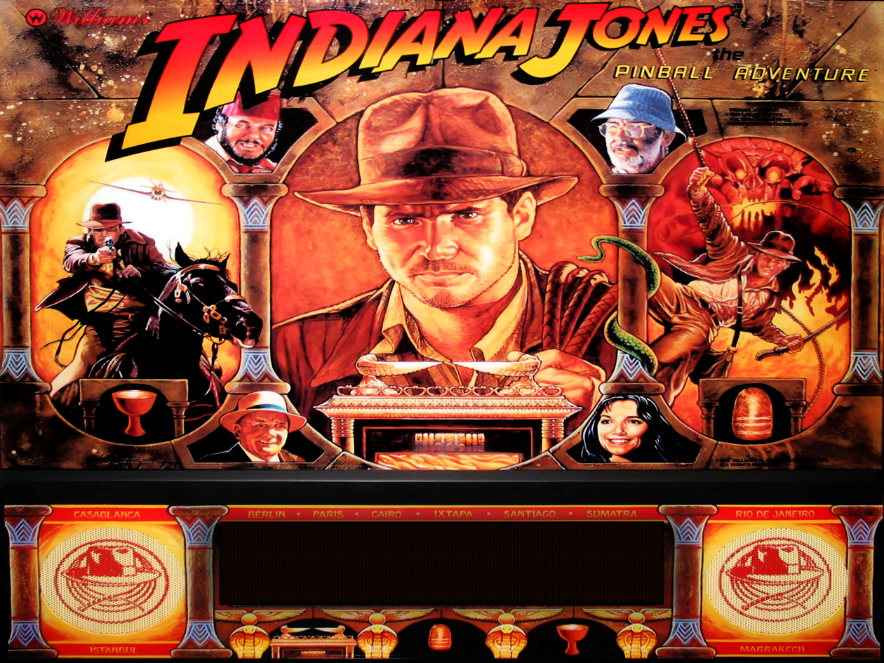 Williams Indiana Jones Pinball Adventure Billiards N More