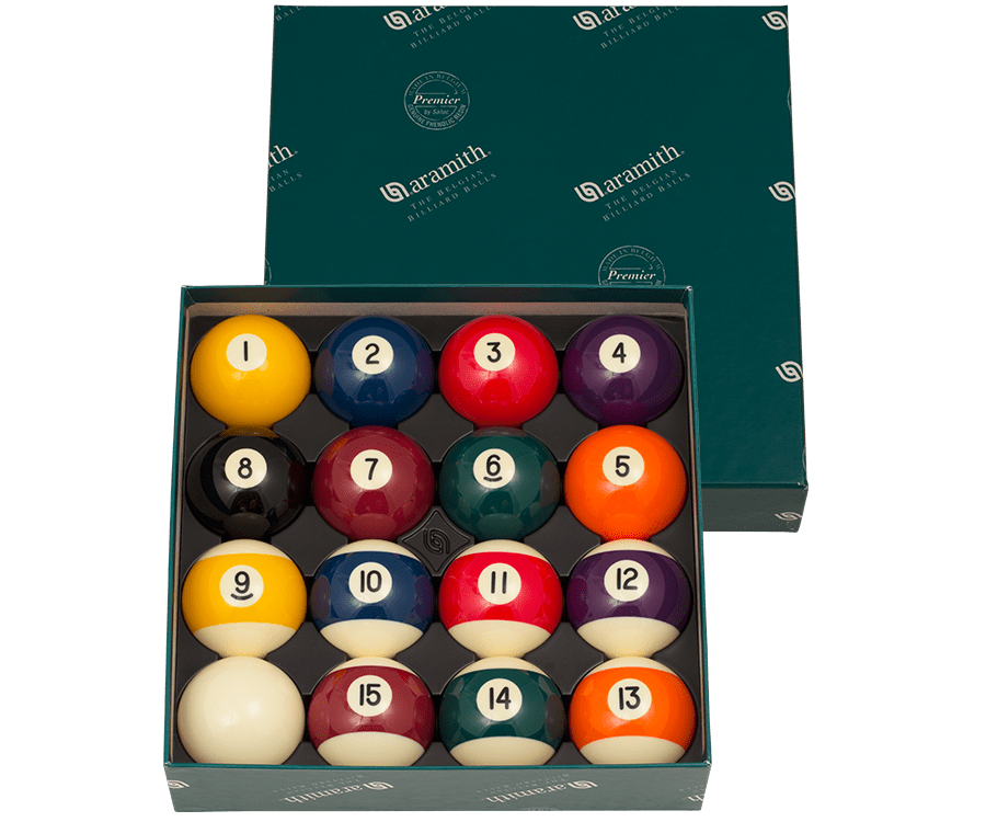 ARAMITH PREMIER BELGIAN POOL BALL SET (BBPR) For Sale Billiards N More