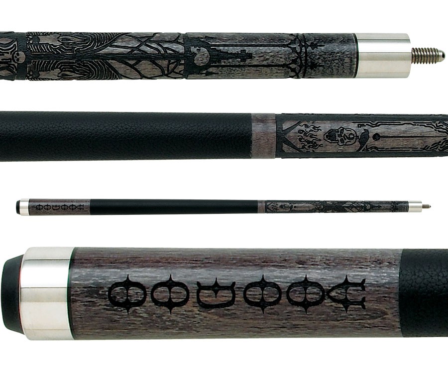 Voodoo Grey VOD13 Cemetery Pool Cue Billiards N More