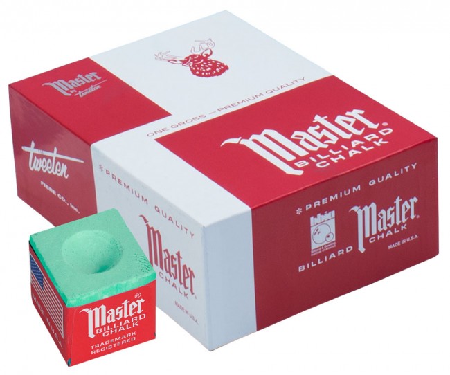 Master Chalk 144 Piece Box For Sale Billiards N More