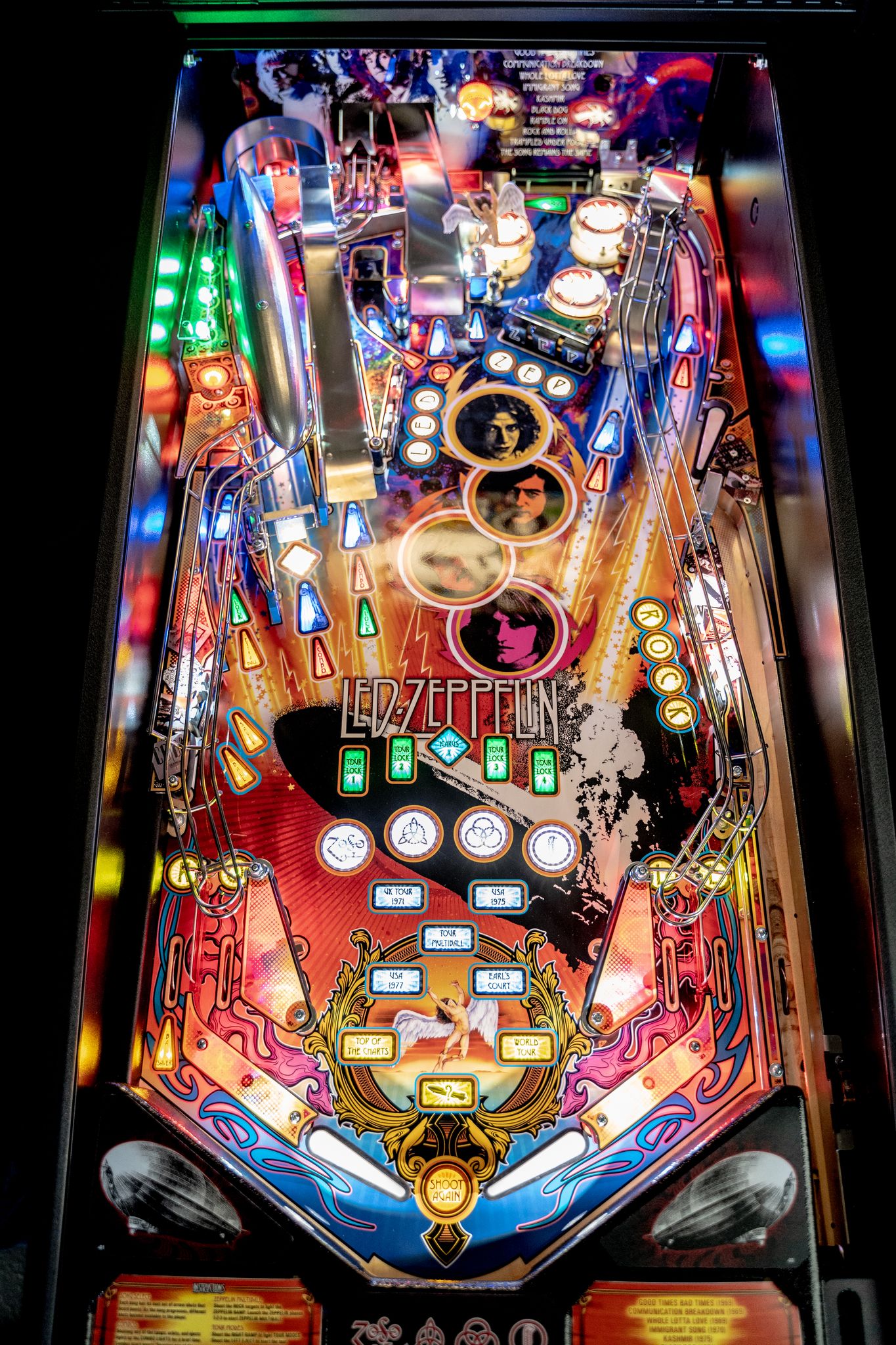 Led Zeppelin Pro Pinball For Sale Billiards N More