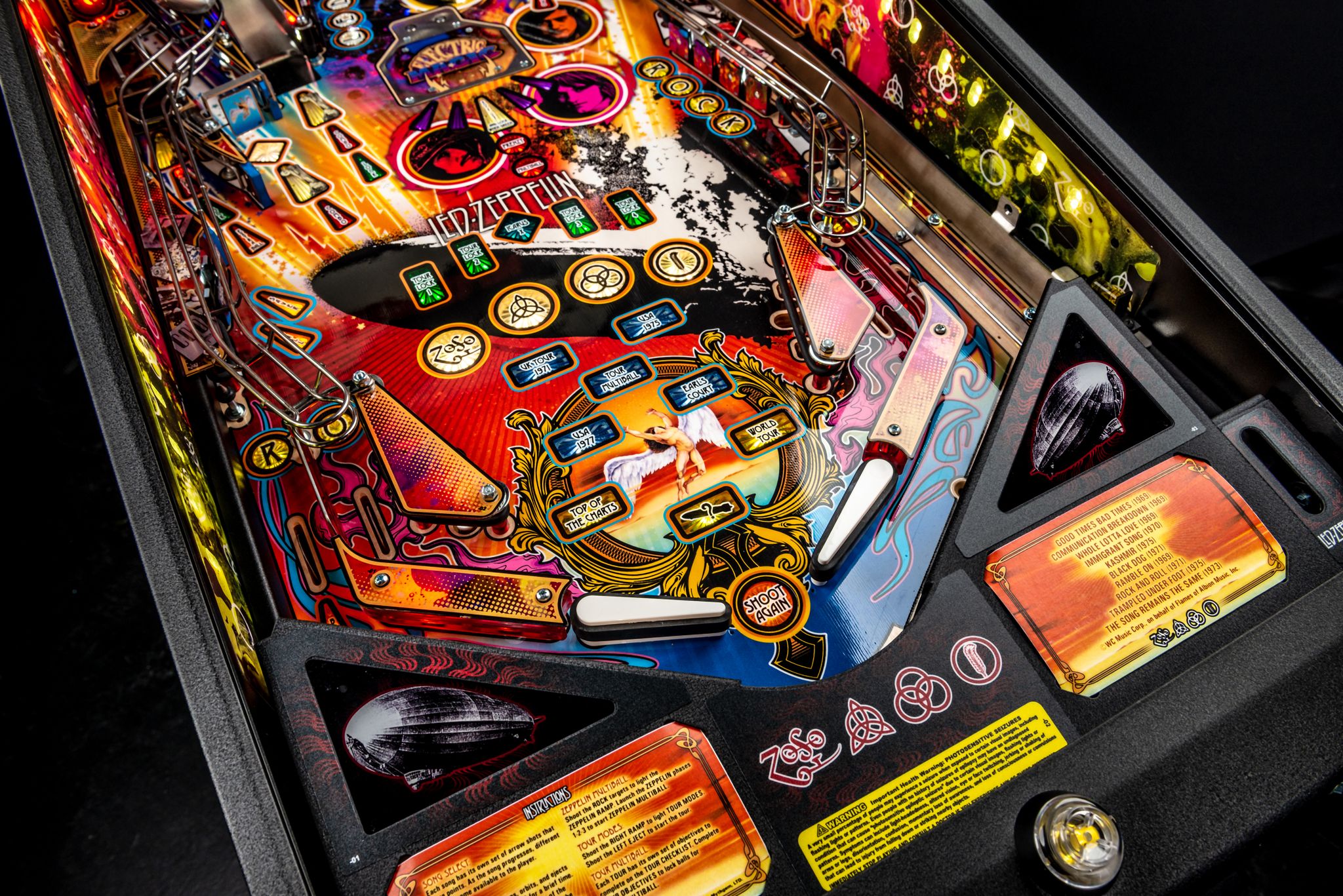 Led Zeppelin Premium Pinball For Sale Billiards N More