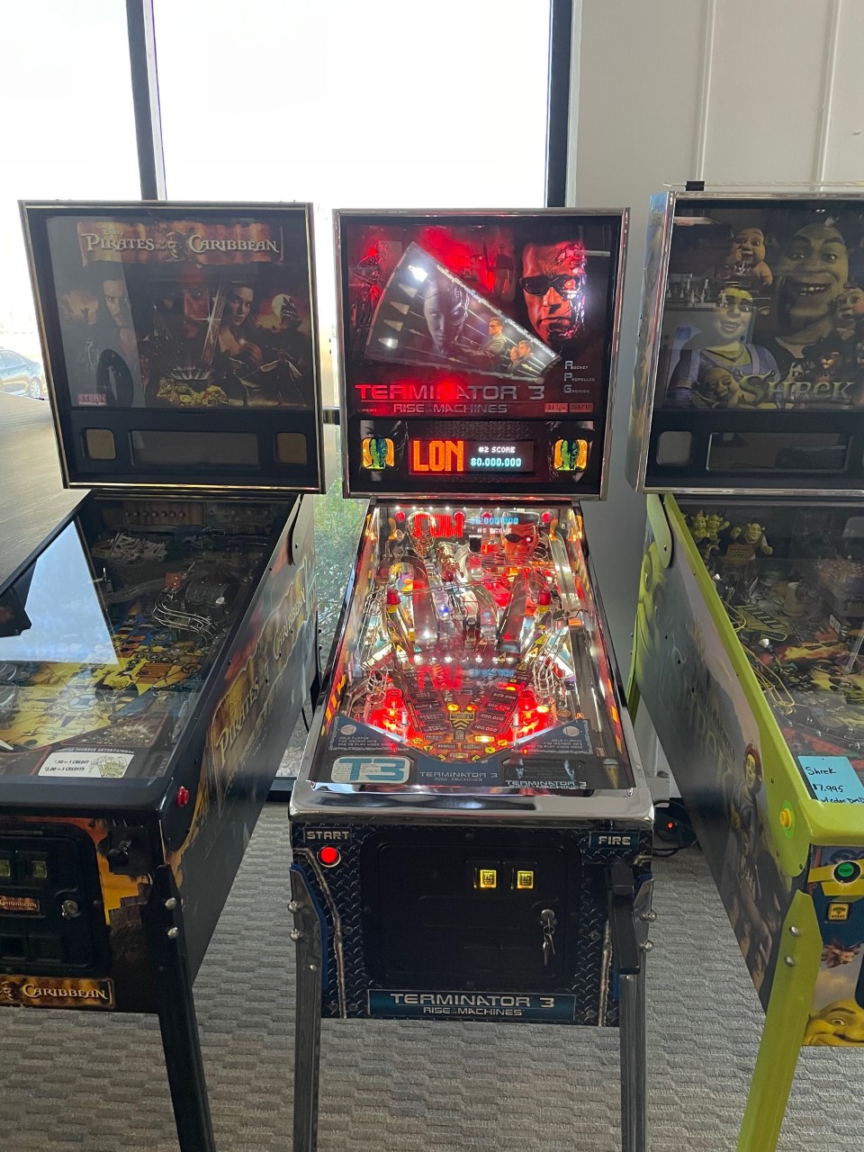 Terminator 3 Pinball Chrome Edition! (Sold) For Sale • Billiards N More