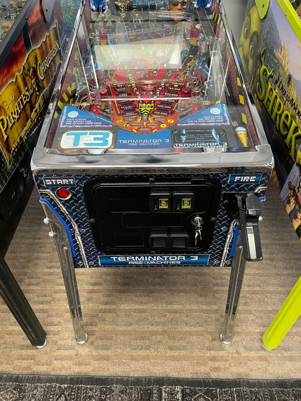 Terminator 3 Pinball Chrome Edition! For Sale • Billiards N More