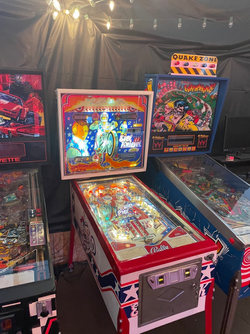 Evel Knievel Pinball Classic RESTORED 1978 (Sold) For Sale Billiards