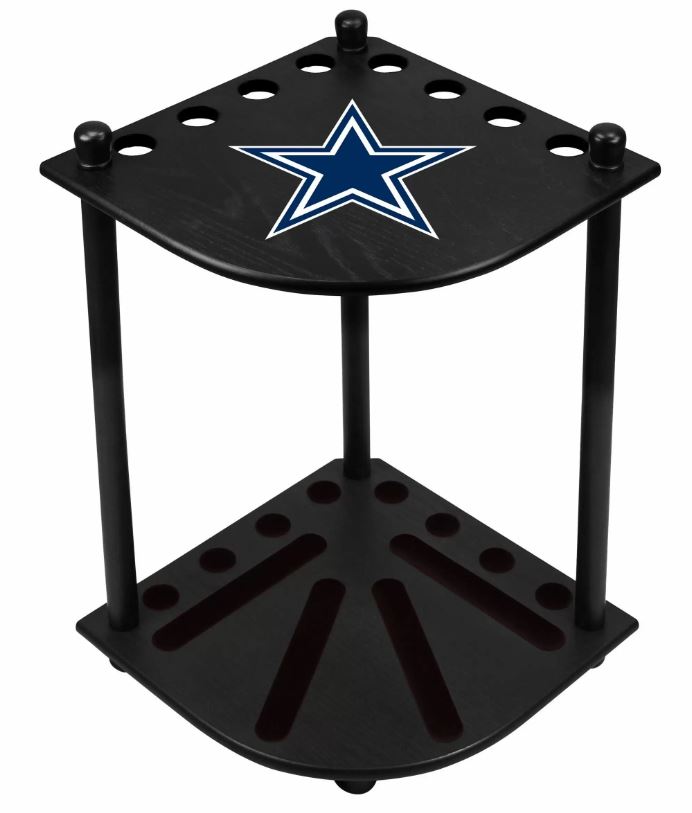 Dallas Cowboys Corner Cue Rack For Sale Billiards N More