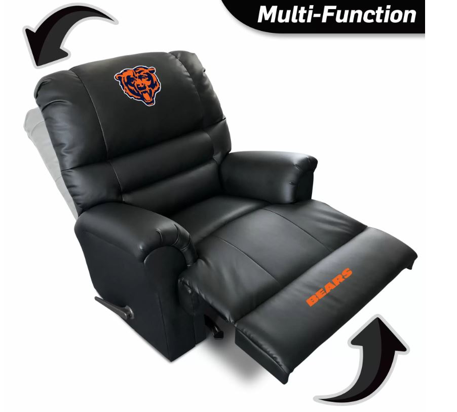 Chicago Bears Sports Recliner For Sale • Billiards N More