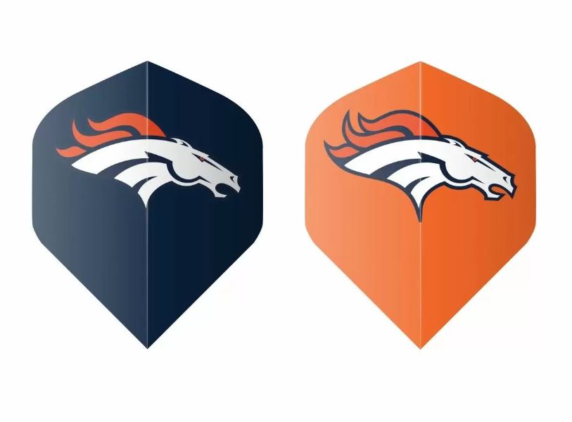 Denver Broncos Fan's Choice Dartboard Set For Sale Billiards N More