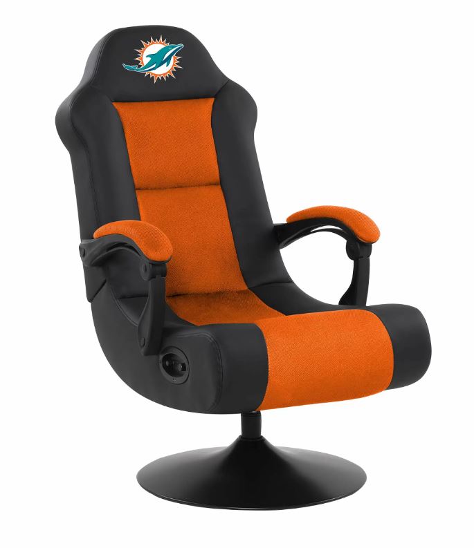 Miami Dolphins Ultra Gaming Chair For Sale Billiards N More