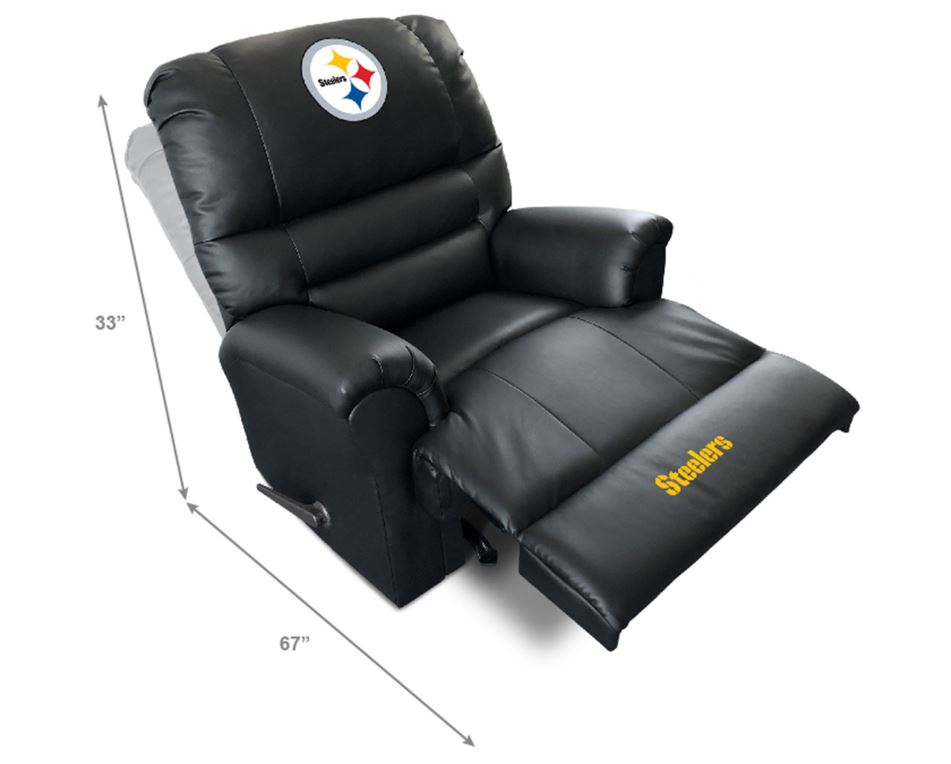 Pittsburgh Steelers Sports Recliner For Sale Billiards N More