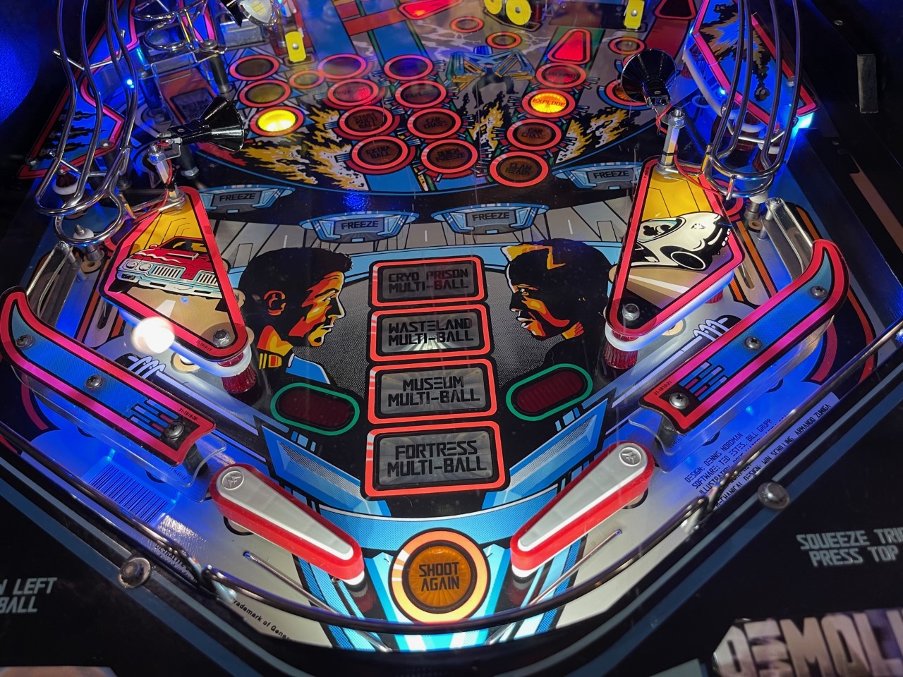 Demolition Man Pinball For Sale Billiards N More