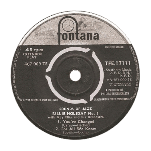 You've Changed Billie Holiday Signature Song The Official Website