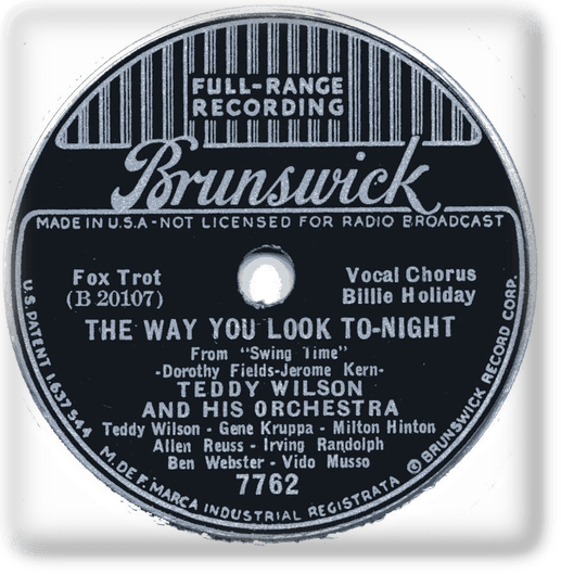 Brunswick Visual Discography of "Lady Day" Billie Holiday