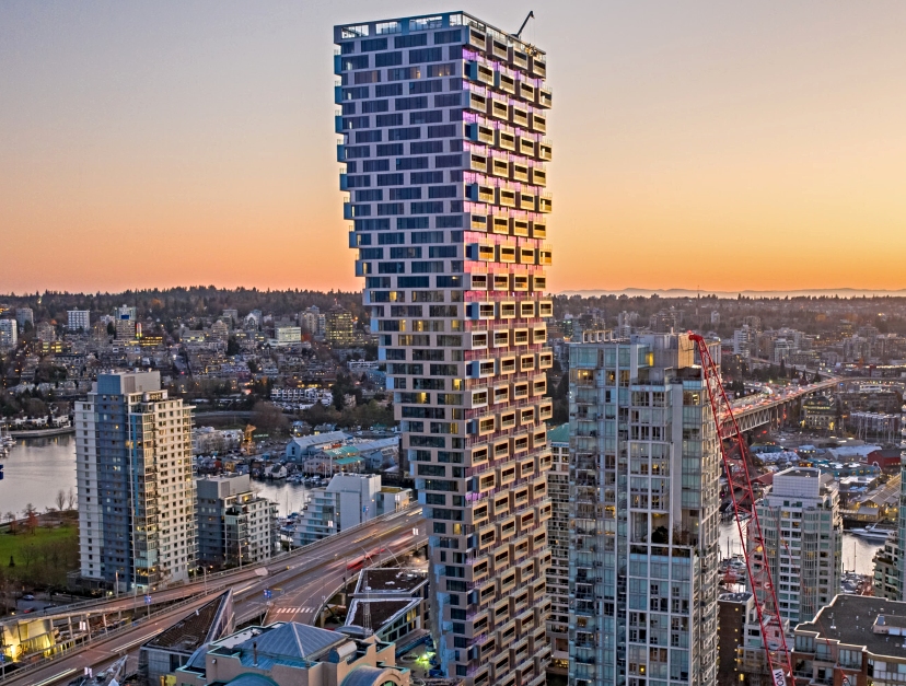Vancouver House, el increíble rascacielos neofuturista de Canadá Billiken