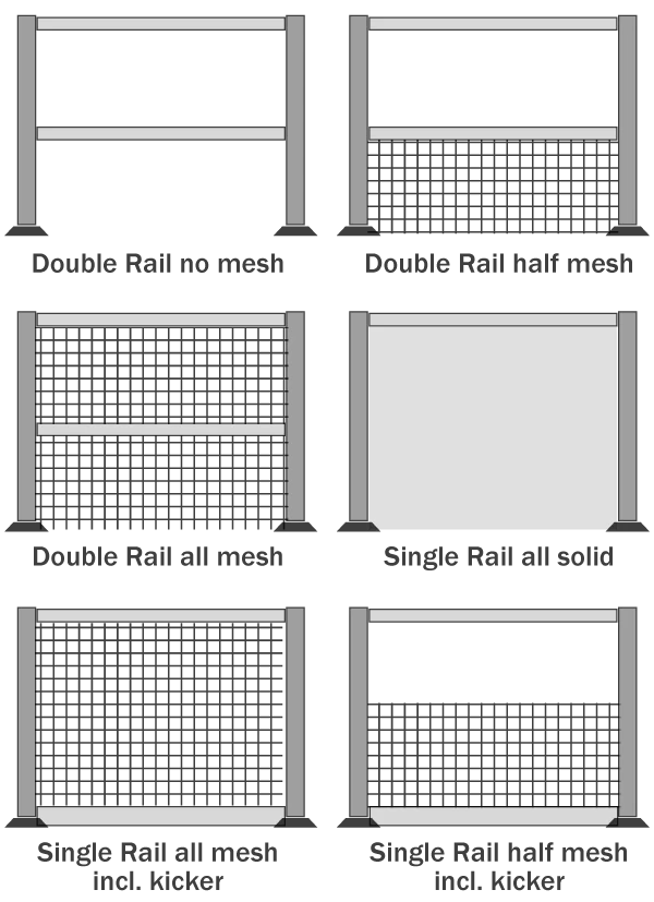 Pedestrian Safety Barriers Industrial Workspace Barriers BSS