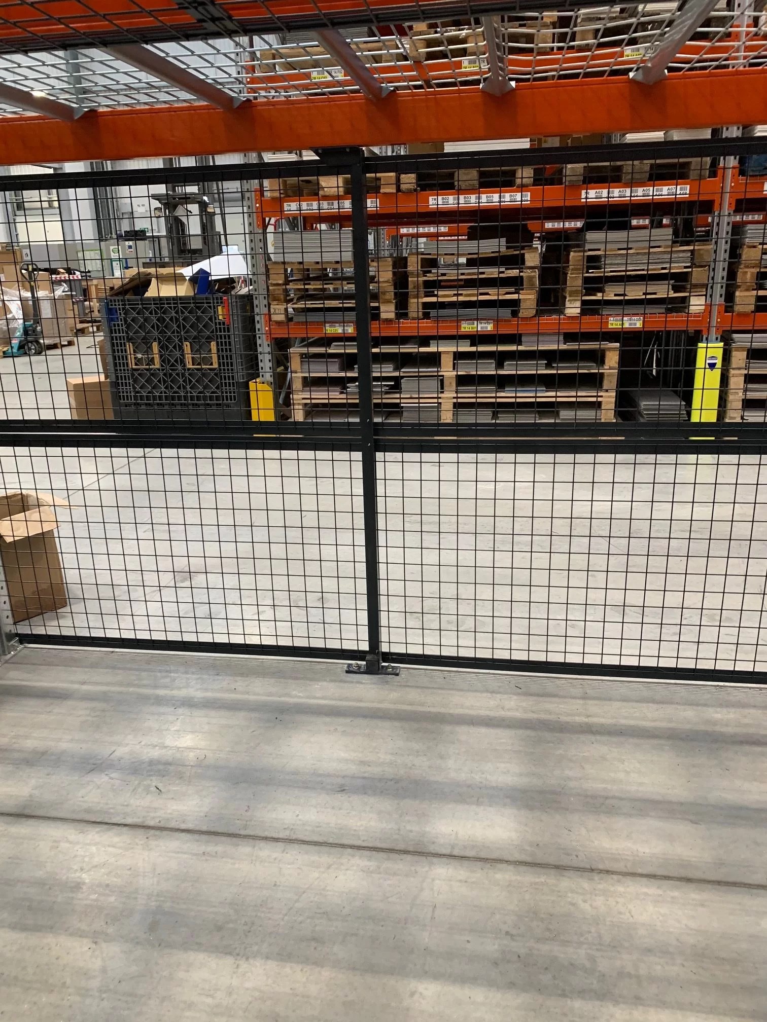 Pallet Racking Cages Billington Safety Systems