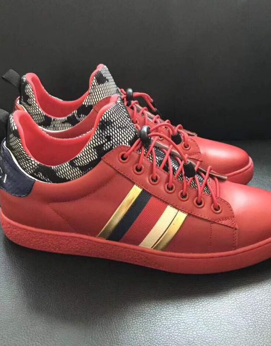 GUCCI SNEAKER RED HIGH I billionairemart