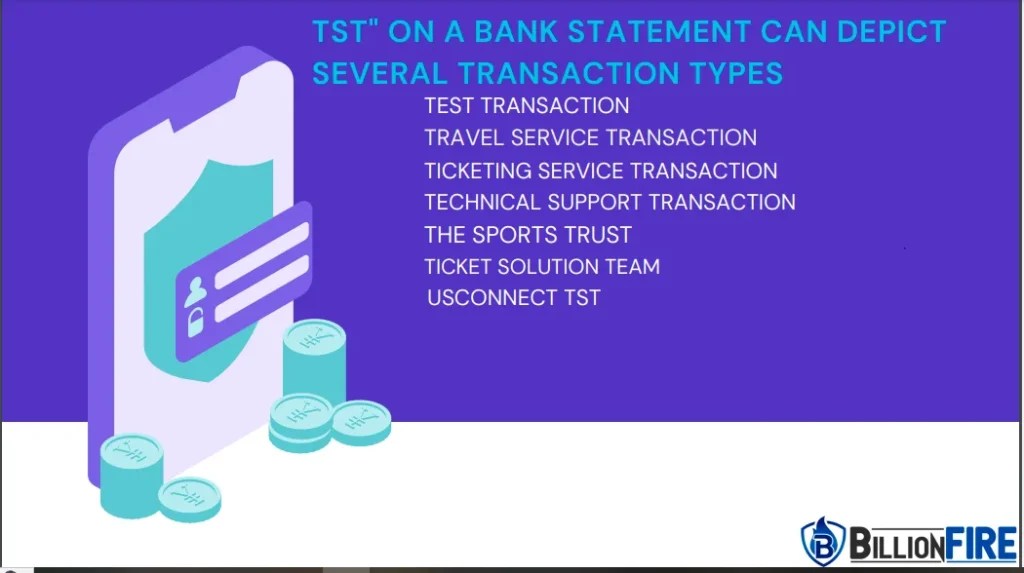 What is TST on my Bank Statement? BillionFire