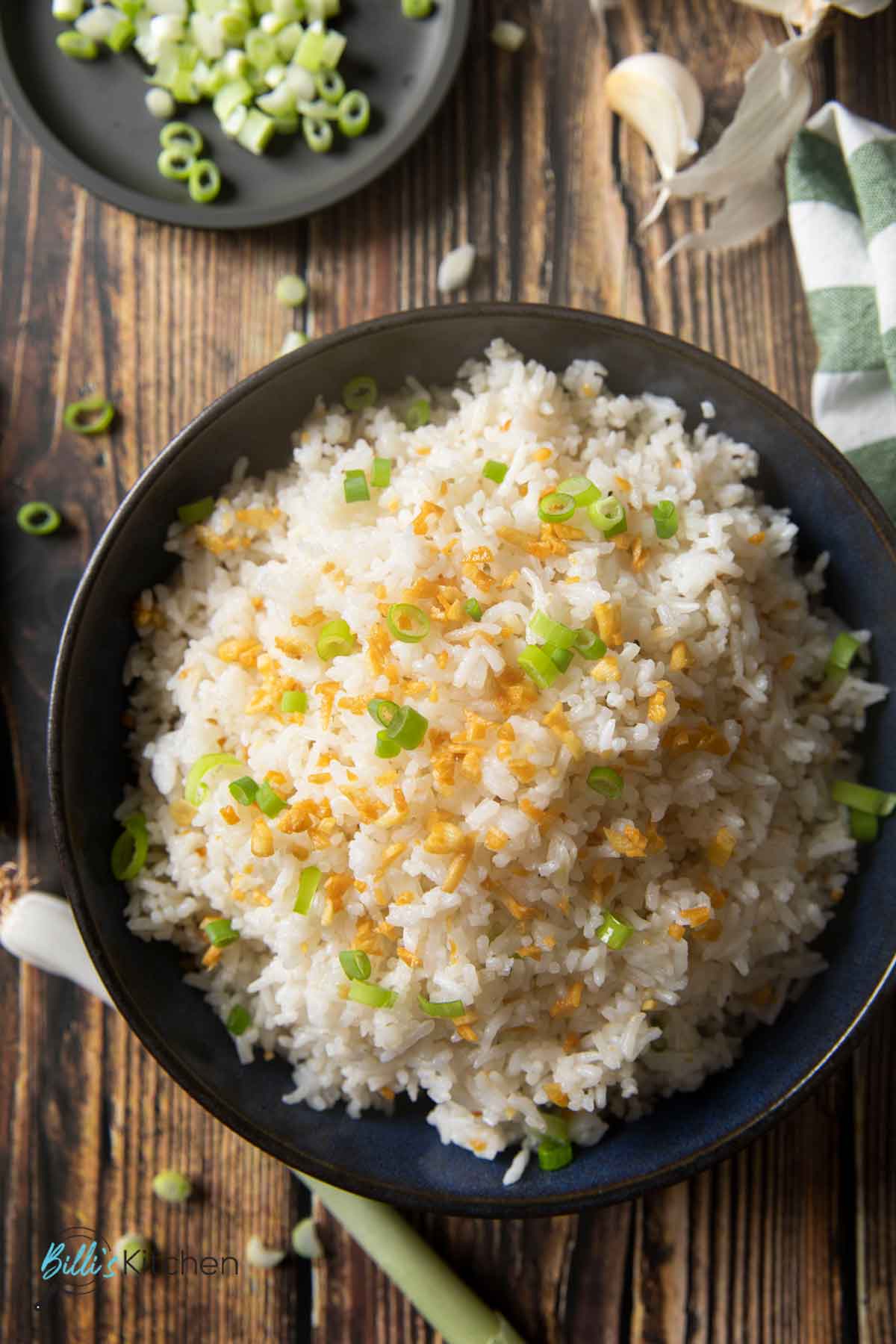 Easy Garlic Fried Rice Billi's Kitchen