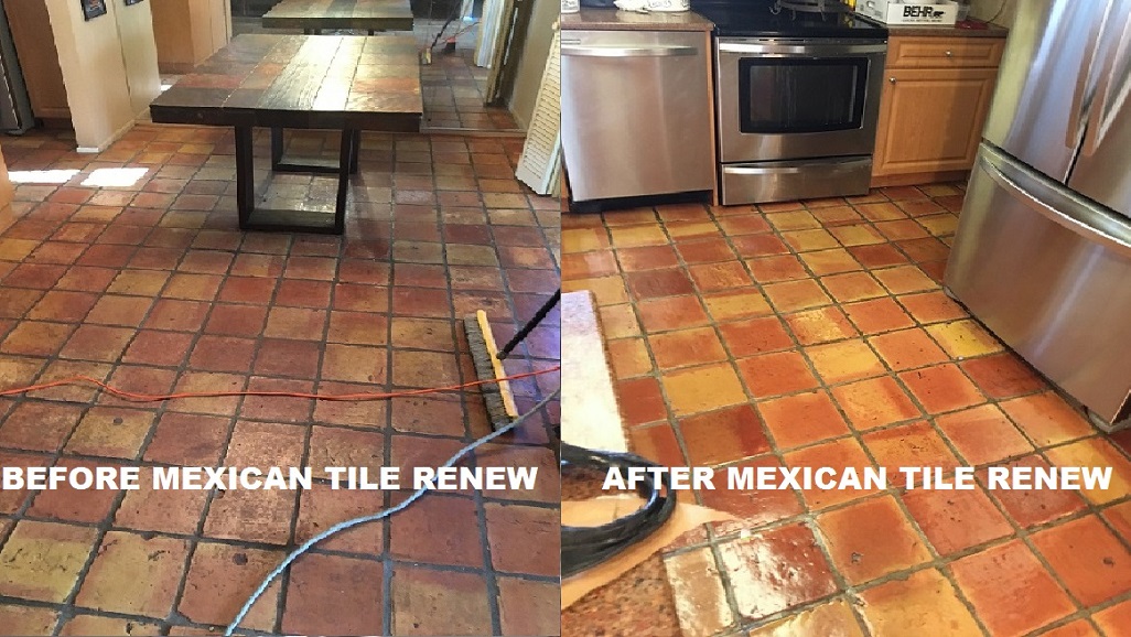 Don’t Tear Out Your Old Mexican Tile Floor Rejuvenate With Mexican Tile