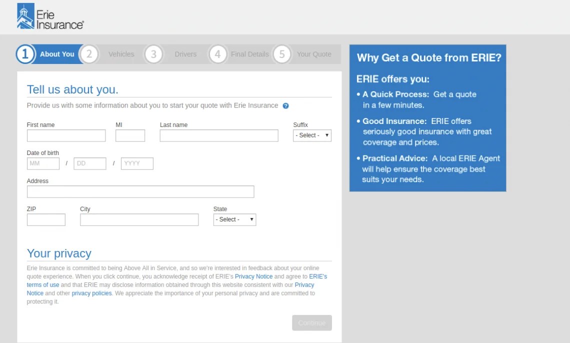 The Erie Insurance Premium Payment